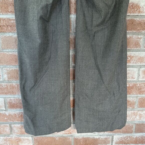 Banana Republic Jackson Fit Wool Trousers Size 6 Gray - Picture 5 of 8
